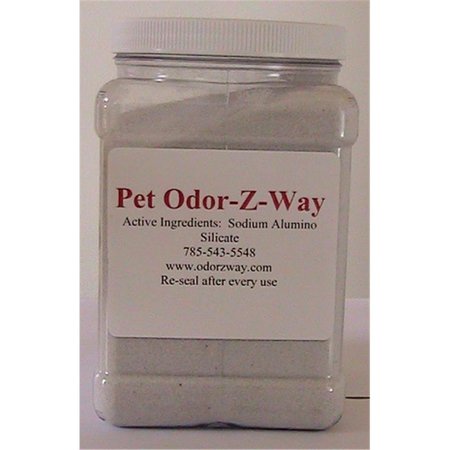 M-J ODOR-Z-WAY LLC 4 lb. Grip Container of Pet Odor-Z-Way M-336517